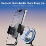 Magnetic Phone Clamp for Magnet Car Phone Holder Universal Mounts Cycling Cellphone C lifestyle view