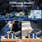 LED Starry Sky Car Diffuser 50ml Aroma Car Flavoring Cologne Air Freshener for Cars Ocean Fragrance Car Scent Air Perfume in Car