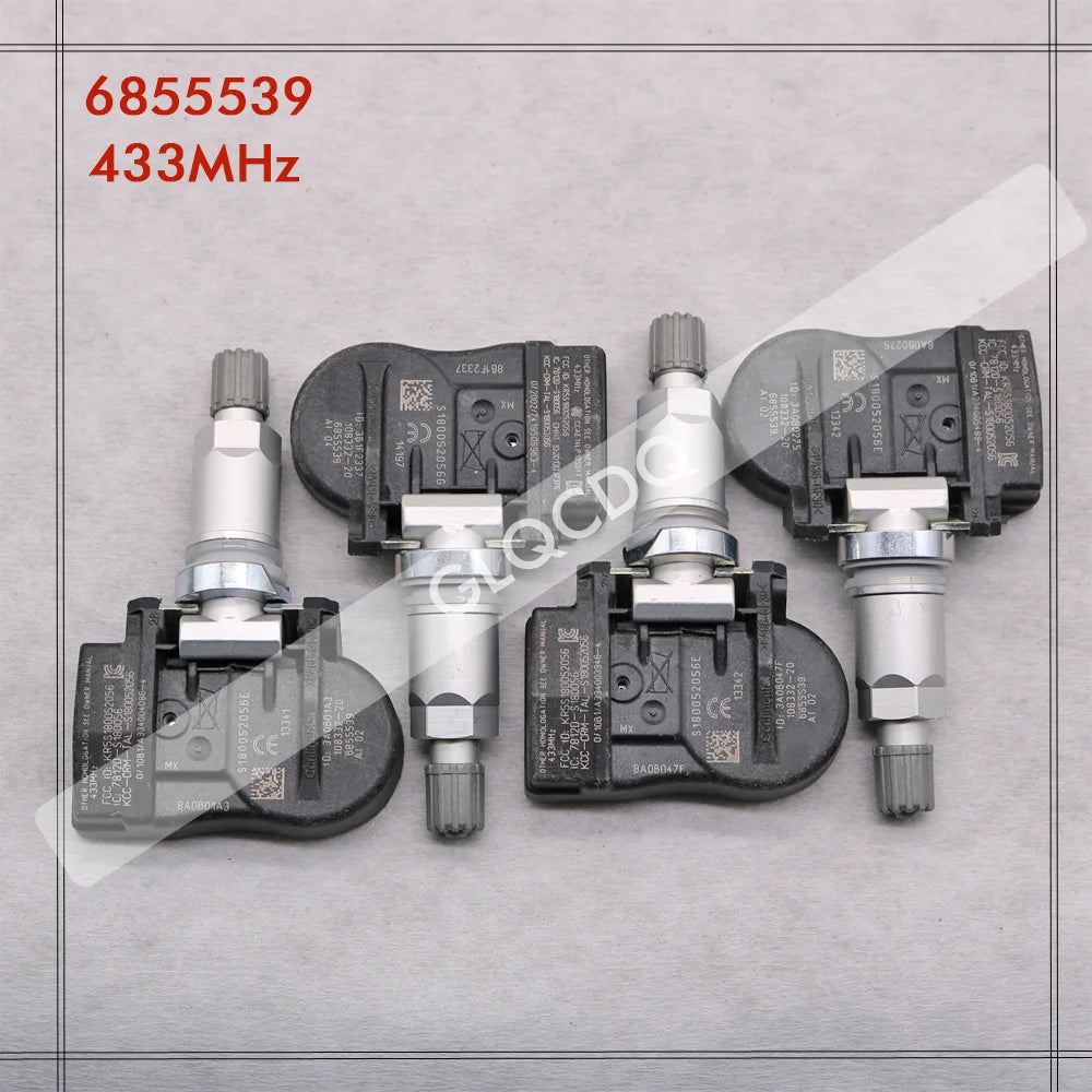TPMS Tire Pressure Sensor for BMW 4-Series 2014-2022 F32 F33 F36 | 433MHz Replacement 6855539