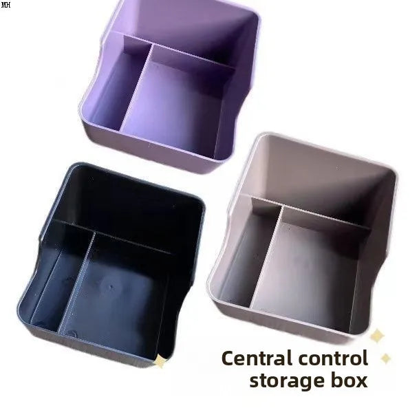 Center Console Lower Storage Box for BYD Dolphin 2023-2025 Waterproof Drop-in Organiz lifestyle view