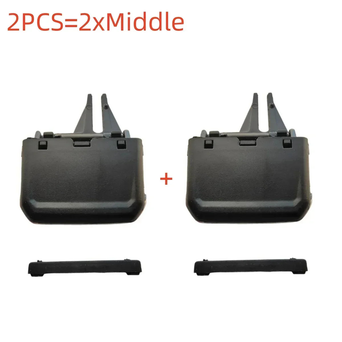 1/2/4/6PCS Front Rear Dash AC Air Conditioning Outlet Vent Grill Slide Adjust Clip Knob For VW Tiguan AD 2 MK2 Rline 2018-2022