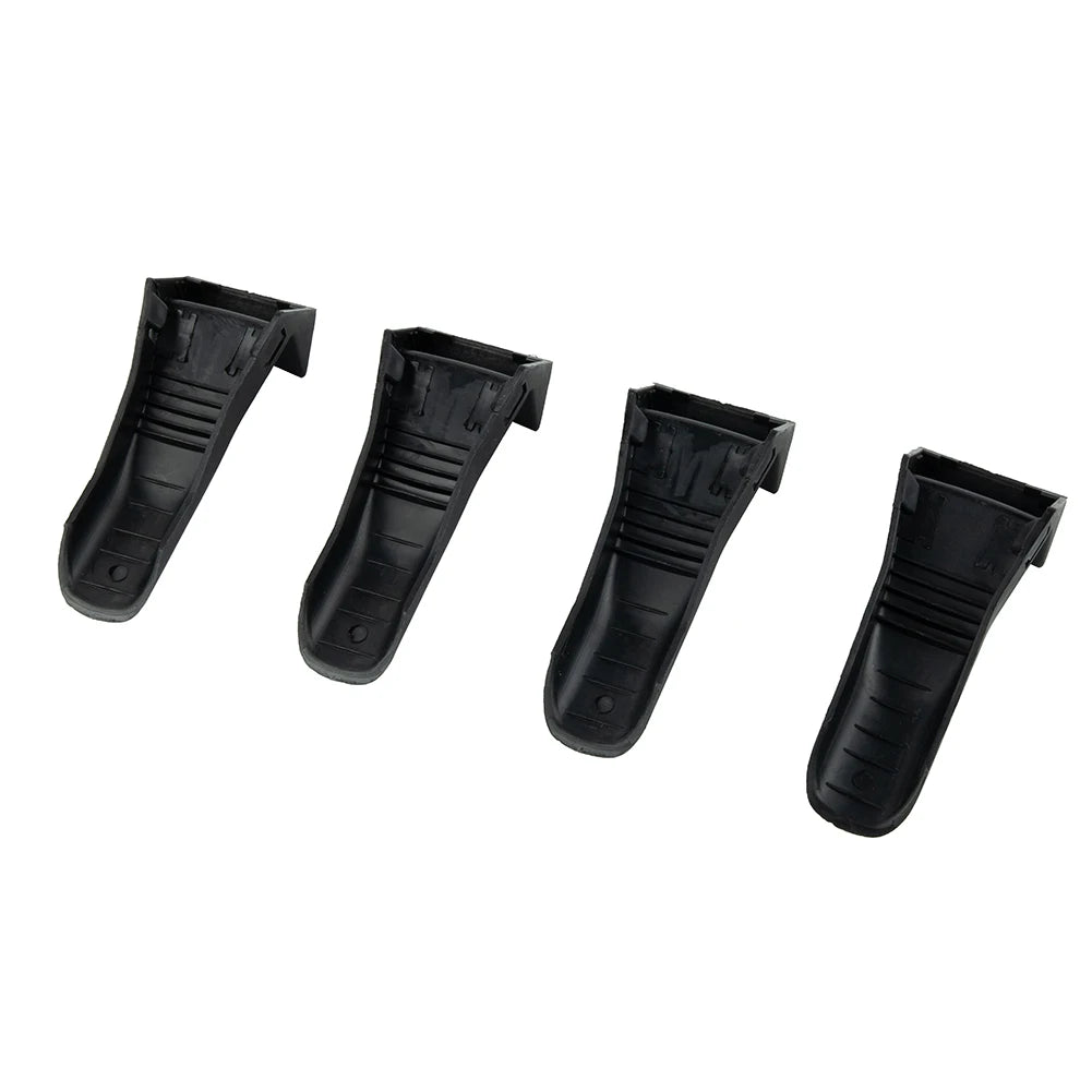 4Pcs Plastic Jaw Clamp Cover Protector Wheel Rim Guards | Black Tire Changer Accessor lifestyle view