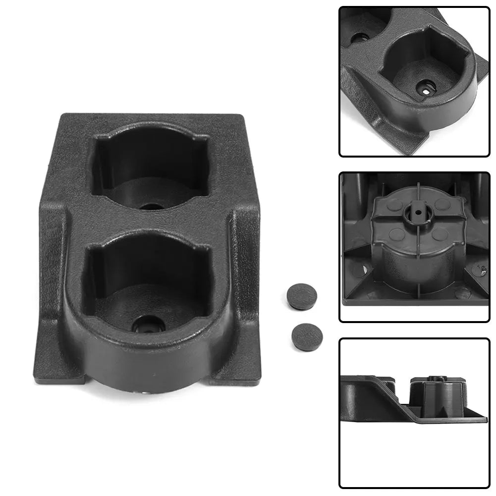 Carbon Fiber Black Car Center Console Cup Holder | For Nissan GQ Patrol Y60 1988-1998 alternate view