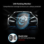 2K Dash Cam WiFi Car DVR | 1440p Night Vision with GPS and Parking Monitor additional angle