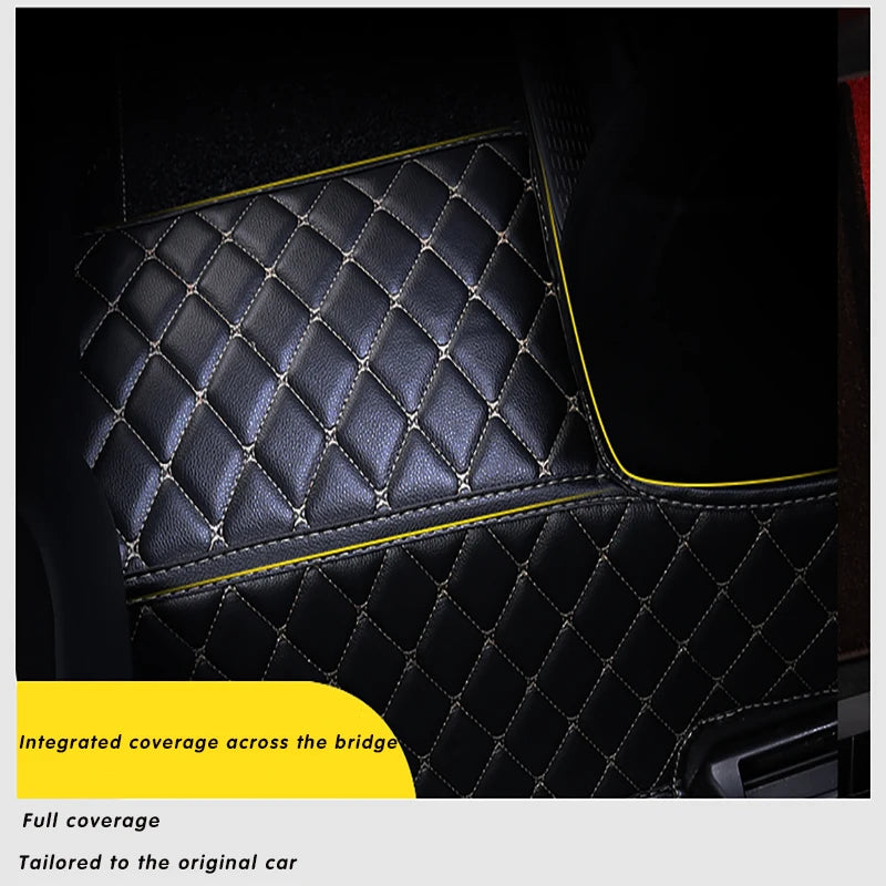 Custom Car Floor Mats For Mercedes Benz GLA GLB GLC GLB-AMG X156 H247 X247 X253 Auto Car detail view