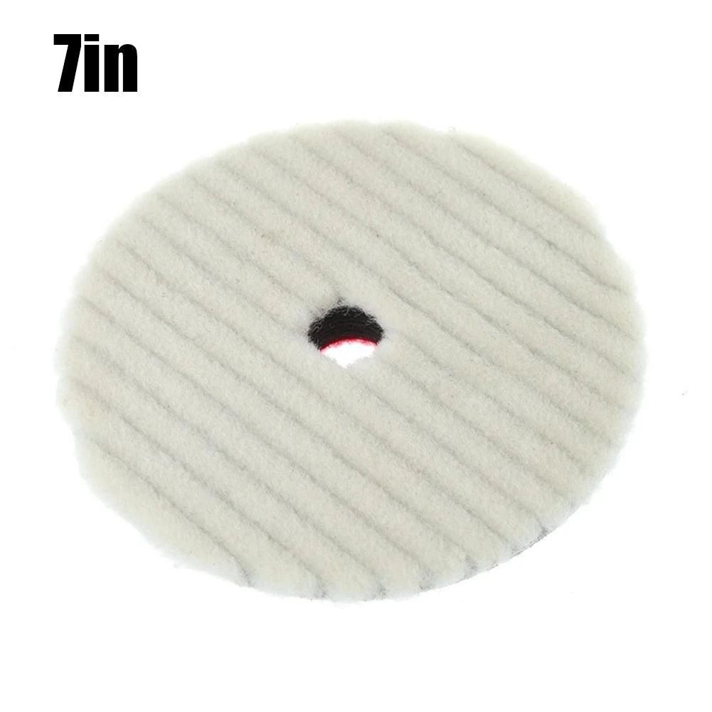 6/7 Inch Car Polishing Pad | Auto Soft Wool Buffing Disc for Professional Detailing alternate view