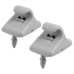2Pcs Sun Visor Clip Repair Reliable Car Visor Sunshade Holder Mounting Clip Replacement Accessory Car Sunshade Accessories