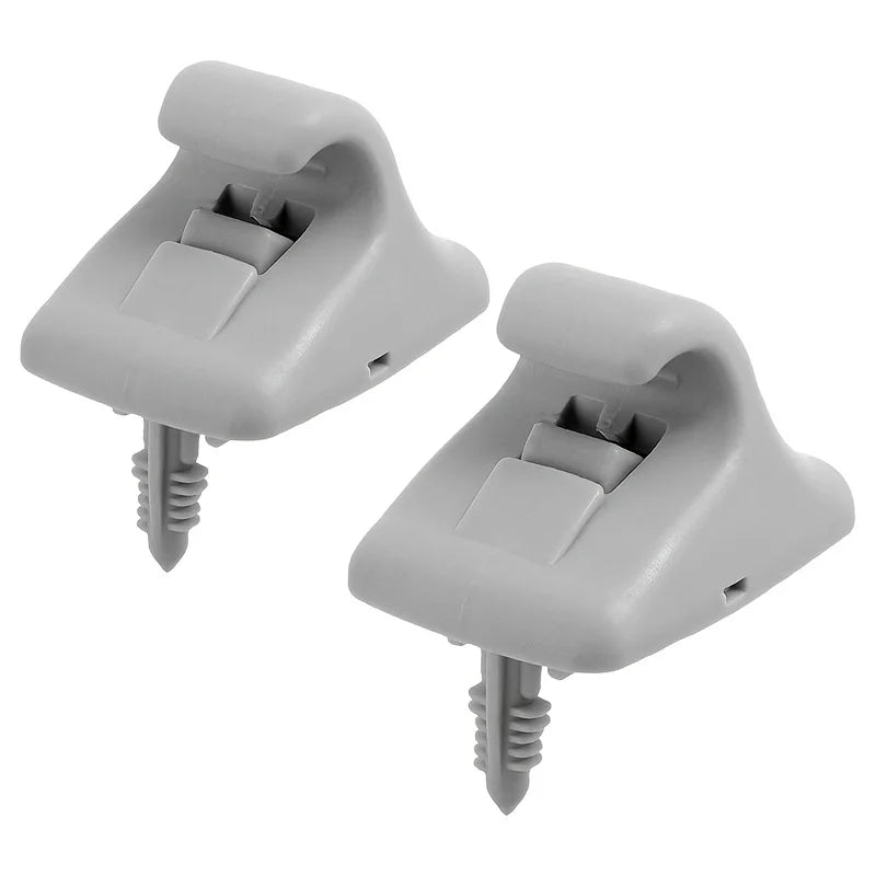 2Pcs Sun Visor Clip Repair Reliable Car Visor Sunshade Holder Mounting Clip Replacement Accessory Car Sunshade Accessories