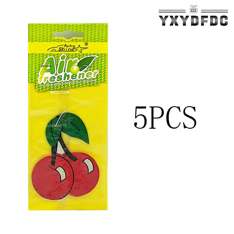 Fruit Car Air Freshener | Natural Aromatherapy Tea Paper Hanging Perfume detail view