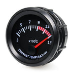 Universal 52mm Exhaust Gas Temp Gauge 300-1300°C | 2" EGT Gauge Kit with Sensor for 12 close-up view