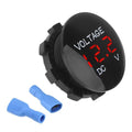 DC 5-48V Waterproof Voltmeter Car Marine Motorcycle LED Digital Volt Tester Meter Voltage Battery Gauge Display Voltmeter
