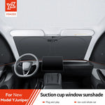 YZ Tesla Model 3 Y Side Window Sunshade | Front Rear Privacy Sun Protection