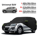 190T Full Car Cover for SUV | Universal Rain Snow All Weather Protection