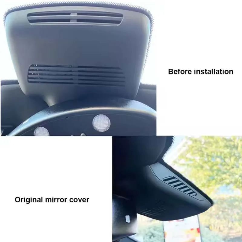 4K WiFi Dash Cam for Mercedes C Class W205 C204 C205 | Plug and Play Hidden Car DVR alternate view