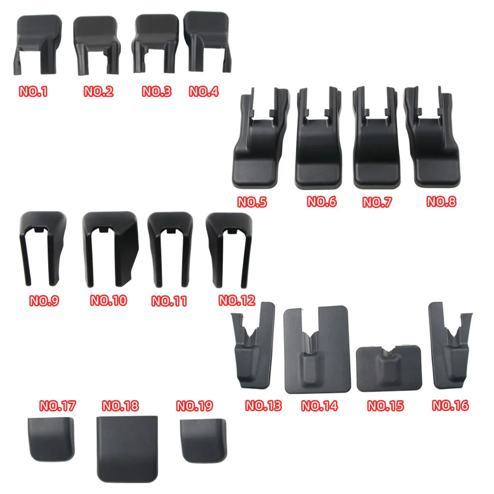 Middle Rear Seat Rail Track Cover Cap For Toyota Highlander 05-21 Car Seat Slide Ra additional angle