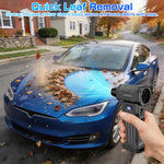 Air Duster Car Vacuum Cleaner Turbo Fan Air Blower Cleaning Tools Electric Auto Accessories Dust Collector for Home Outdoors Camping Truck RV Summer Fan Universal