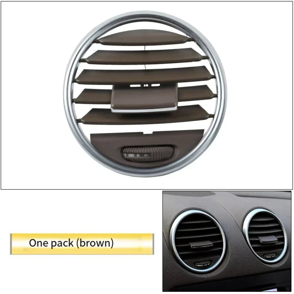 Car Central Dashboard AC Vent Grille Panel Cover For Benz W164 ML350 GL350 For GLEGLS Air Conditioning Outlet Grille Accessories