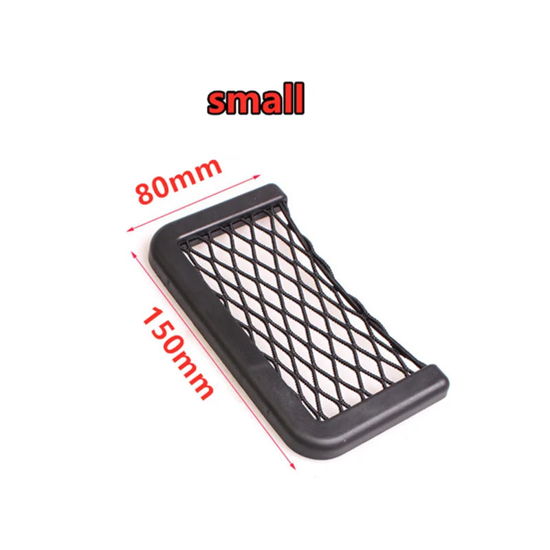 1Pcs Car Organizer Storage Bag Auto Paste Net Pocket Phone Holder Car Accessories 20c alternate view