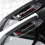 Transparent Car Side Mirror Rain Guard Visor | Snow Guard for Peugeot 107 206 207 208 308 307 3008
