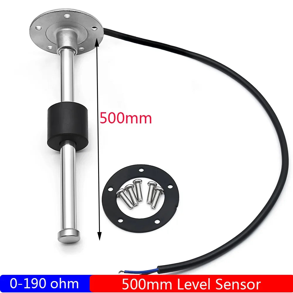 Multi 85mm 6-in-1 Tachometer Gauge Set | Fuel Level, Water Temp, Oil Pressure, Voltmet close-up view