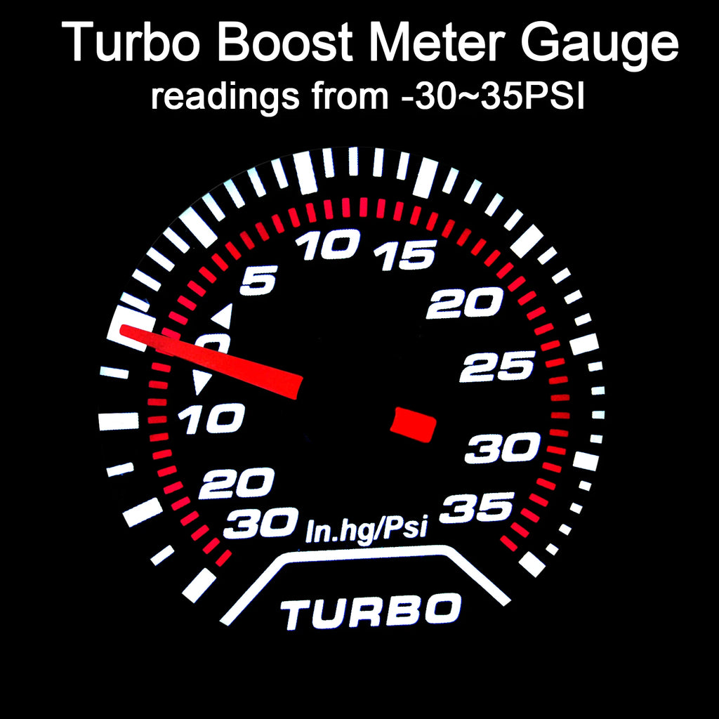 52mm Tachometer Oil pressure Psi Turbo Bar Oil Temp Water Temperature Exhaust Gas Temp Gauge Voltmeter EGT Gauge For Car Racing