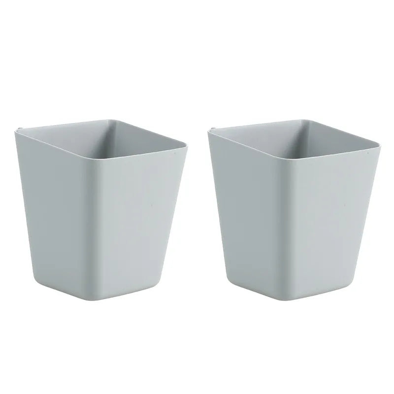 1/2pcs desk trolley hanging beauty car storage box hanging container Desk pen container storage bucket