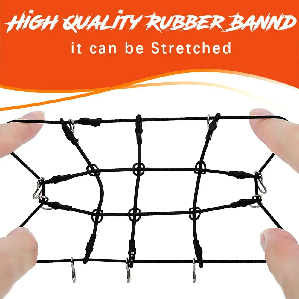 RC Crawler Roof Luggage Net Box for 1/18 TRX4M 1/24 Axial SCX24 alternate view