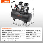 Air Compressor 750W-3000W Oil Free Quiet Portable Pump | Auto Repair & Tire Inflation lifestyle view