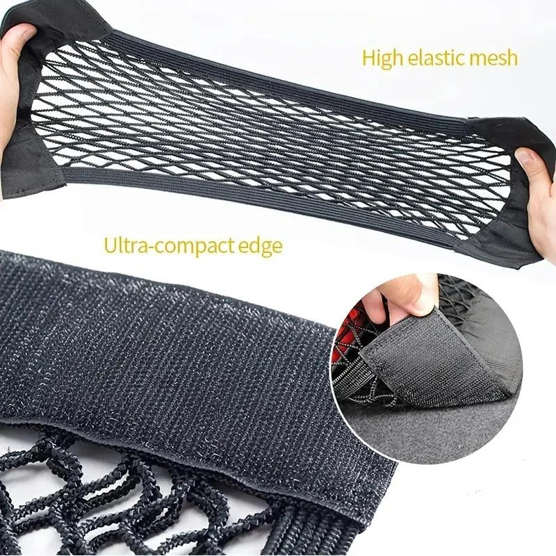 Car Seat Back Organizer Trunk Net Mesh Storage Bag