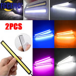 LED Car COB Daytime Running Lights 2 Pcs 12V