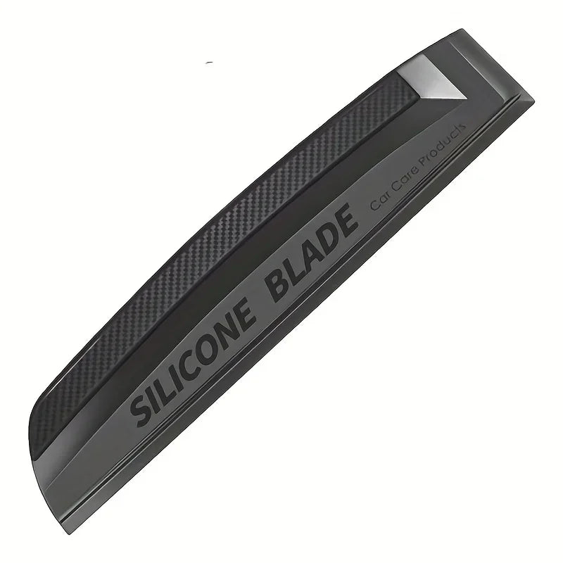 Non-Scratch Soft Silicone Handy Squeegee Car Wrap Tools Water Window Wiper Drying Blad close-up view