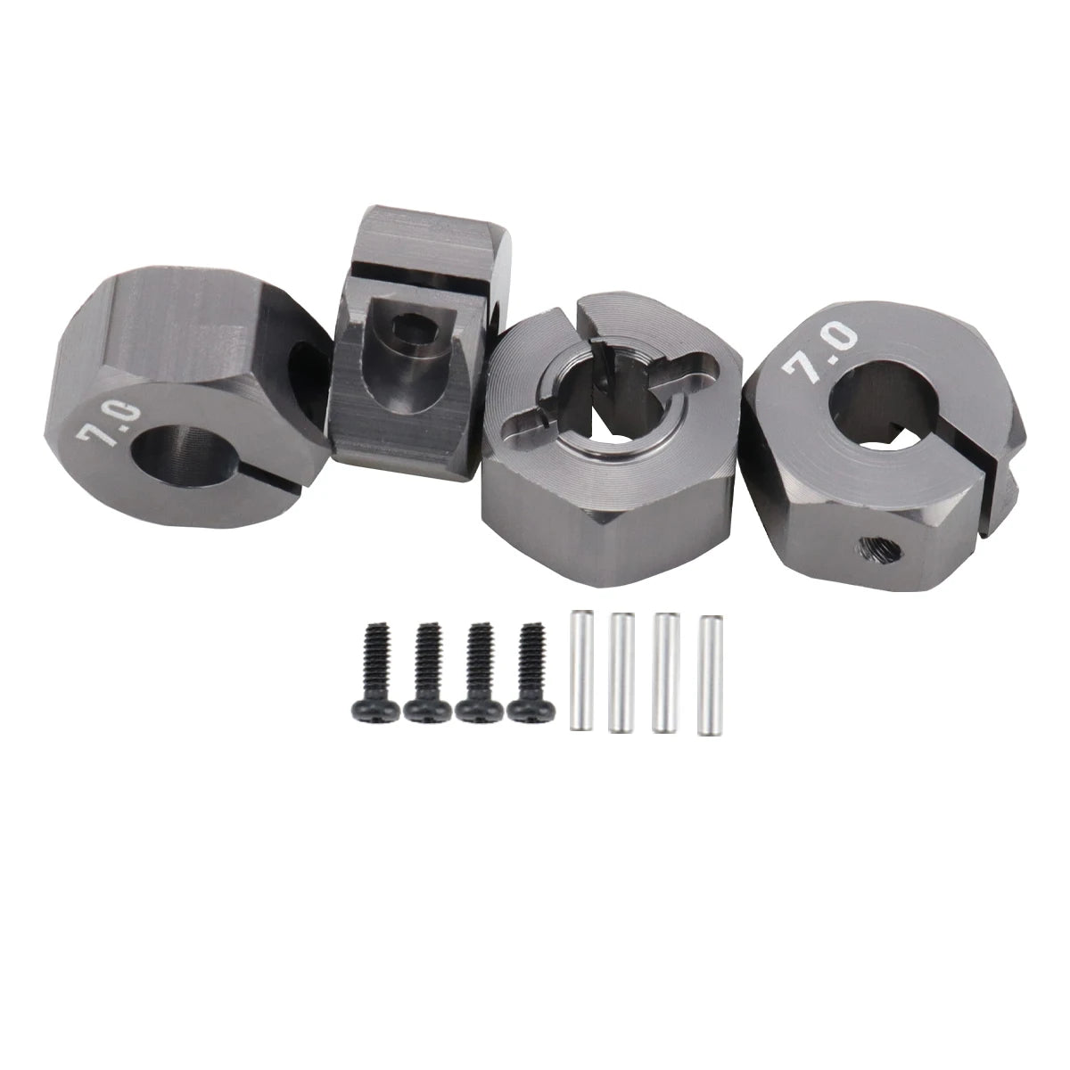 Aluminum Hex 12mm Drive Hub Adapter for RC Cars additional angle