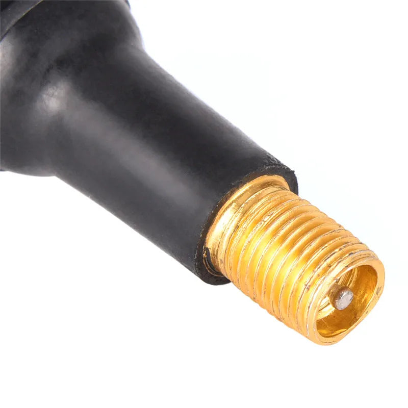 5PCs/set TR413 Tubeless Car Tire Valve Stems with Caps | Durable Rubber Tyre Valves additional angle