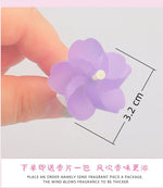 3 PCS Rotate Windmill Car Air Freshener Vent Clips Cute Air Vent Clip with Fragrance Pad Vehicle Air Outlet Interior Decoration