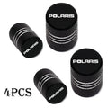4pcs Waterproof Car Tire Valve Caps | Universal Tire Stem Covers for Polaris Vehicles detail view
