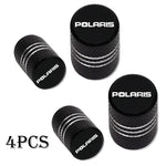 4pcs Waterproof Car Tire Valve Caps | Universal Tire Stem Covers for Polaris Vehicles detail view
