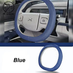 For XPeng Xiao Peng G6 2023 2024 2025 Car Steering Wheel Cover Leather Non-slip Auto Interior Accessories