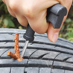 5-50Pcs Car Tire Repair Tool Kit with Rubber Strip Tubeless Tyre Puncture Studding Plug Motorcycle Truck Vacuum Tire Repair Tool