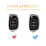 For Hyundai Solaris ix35 ix45 ELANTRA Santa Fe HB20 Verna HY15/HY20/TOY40 Blade 3 Button detail view