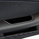 Car Styling Door Storage Box Decoration Cover Trim For Mercedes Benz SLK SLC 2012-2018 close-up view