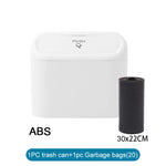 Car Trash Can With Lid, Leak-Proof Mini Car Accessories lifestyle view