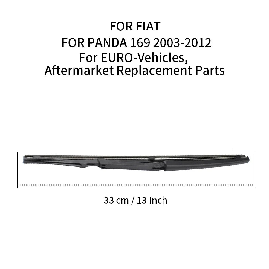 Rear Windscreen Wiper Arm & Blade Set For Fiat For Panda 169 2003-2012