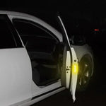 4PCS Reflective Car Door Sticker Safety Opening Warning Reflector Tape Decal Car Exte lifestyle view