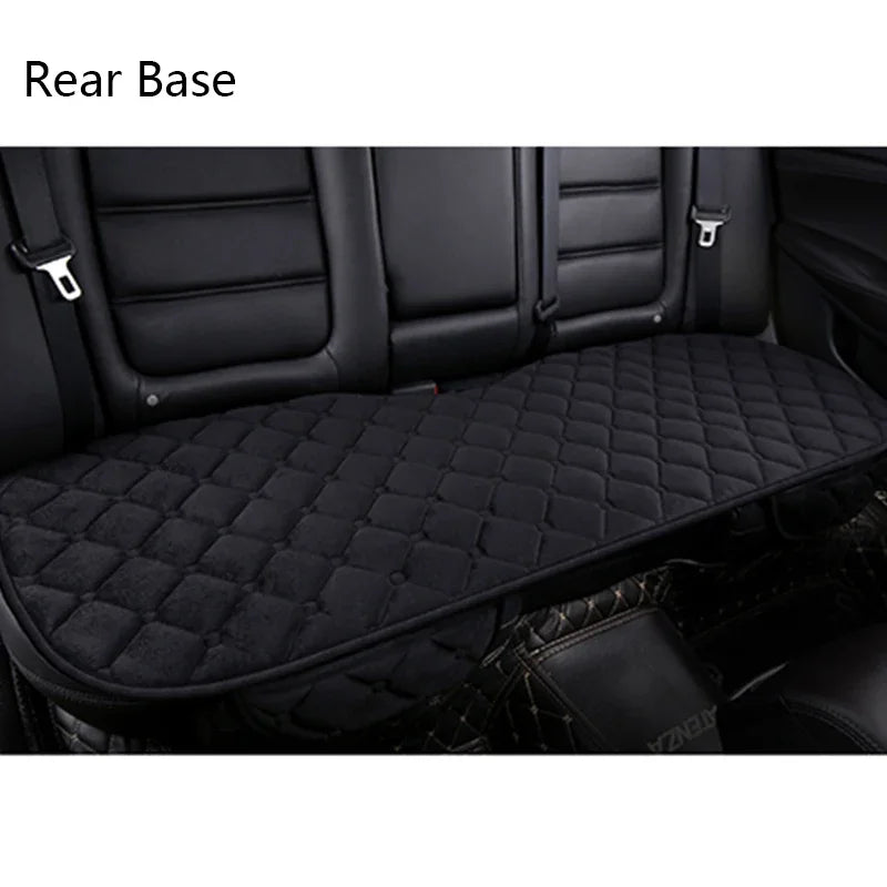 Car Front Rear Seat Cover Car Seat Covers Set Choose Car Seat Cushion Plush Seat Pad P close-up view