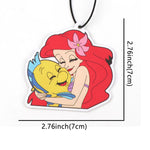 Fairy Tale Princess Solid Perfume Hanging Car Air Freshener | Lovely Paper Scented De lifestyle view