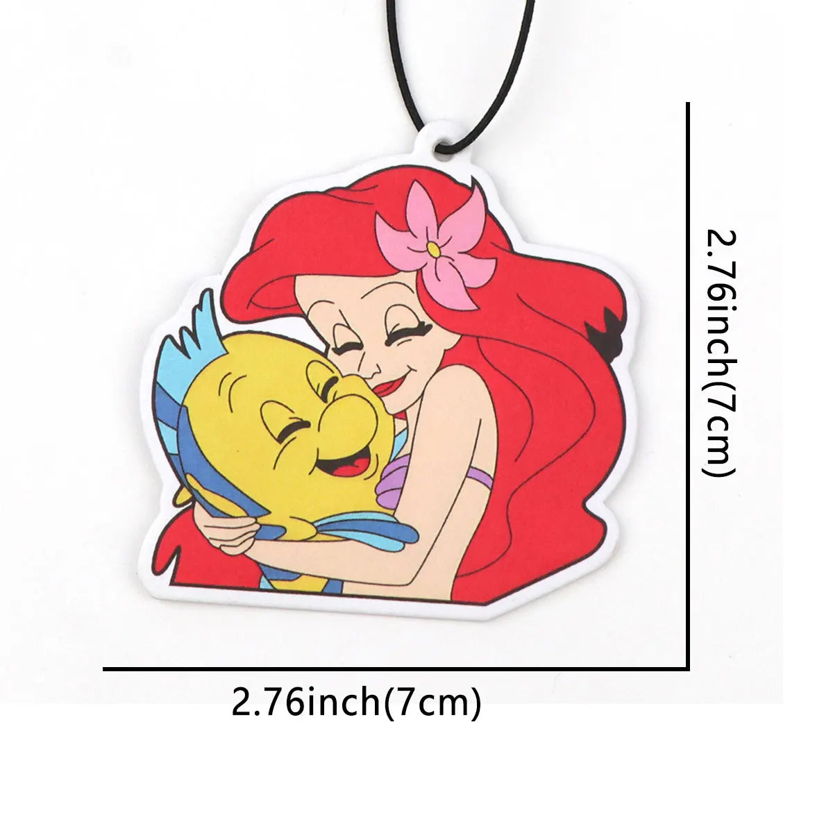 Fairy Tale Princess Solid Perfume Hanging Car Air Freshener | Lovely Paper Scented De lifestyle view