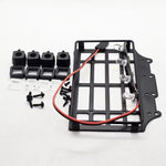 MN82 LC79 Metal Roof Rack With LED Light for 1/12 RC Car detail view