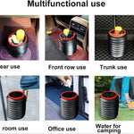 Foldable Car Trash Can Camping Storage Box Portable Fishing Bucket lifestyle view