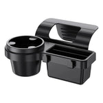Car Cup Holder Phone Mount Tray Side Door Window Storage Barrel Pocket Hanging Rack Auto Interior Accessories