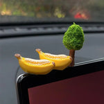 2/3/4Pcs Natural Green Fortune Wishing Tree Fresh Odorless Large Size Car Dashboard D alternate view